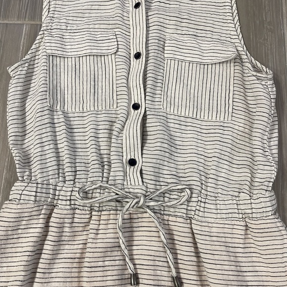 Splendid sleeveless stripe shirt dress, size Small - Picture 3 of 7